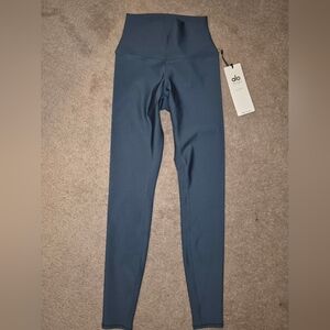 NWT ALO yoga Full Length High-Waist Airlift Legging Deep Jade XXS
